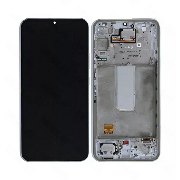 Galaxy A34 5G Silber OLED Display Bildschirm – SM-A346B / GH82-31200B / GH82-31201B (Service Pack)