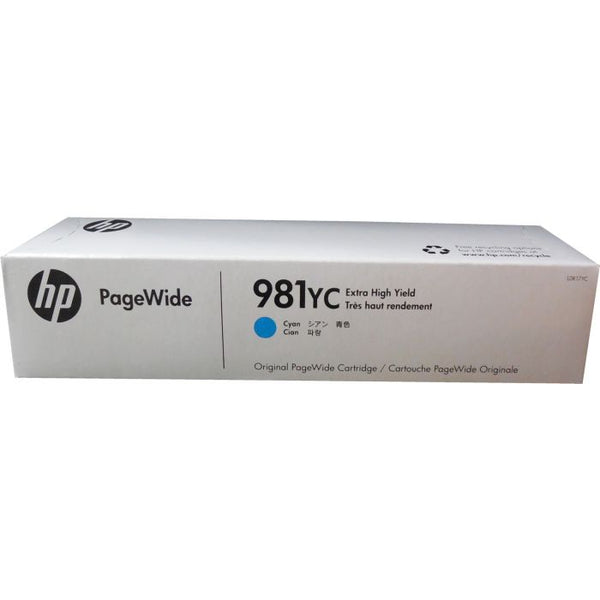 L0R17YC HP 981 Original-Tintenpatrone – Cyan