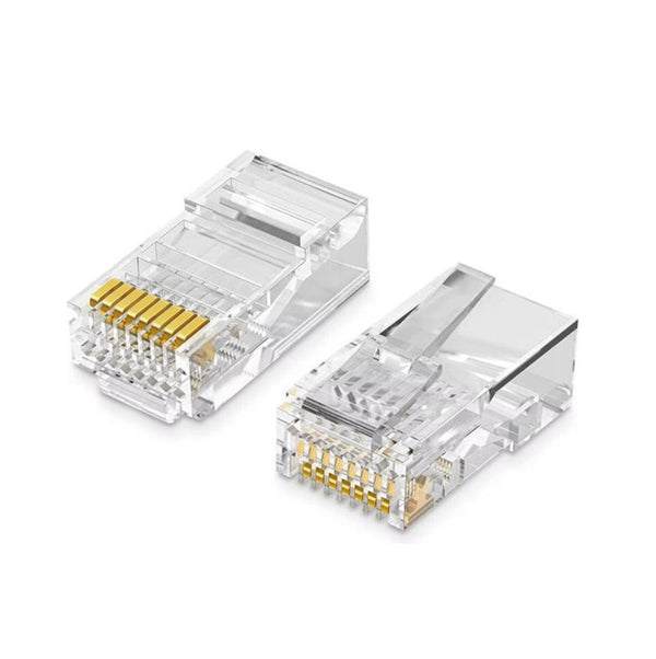UGREEN RJ45 Netzwerkkabelstecker – Transparent