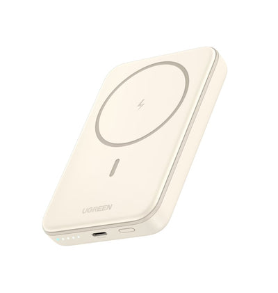 UGREEN Mini Powerbank Wireless mit MagSafe – 10000mAh, 20W, 37Wh – Beige