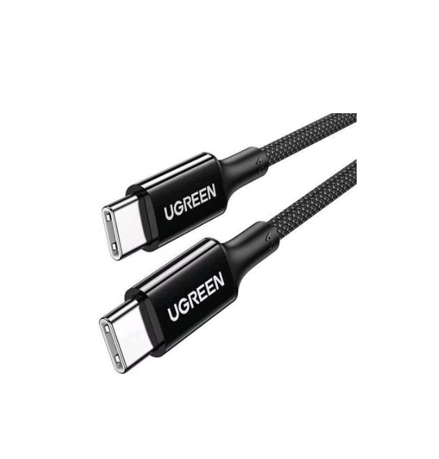 UGREEN USB-C auf USB-C Kabel 0,5m – 100W, USB 2.0 – Schwarz