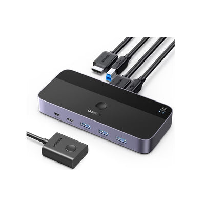 UGREEN CM664 USB-C Hub – Multiport Adapter – Schwarz