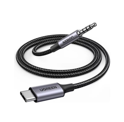 UGREEN USB-C auf 3,5mm Audiokabel 1m – Schwarz