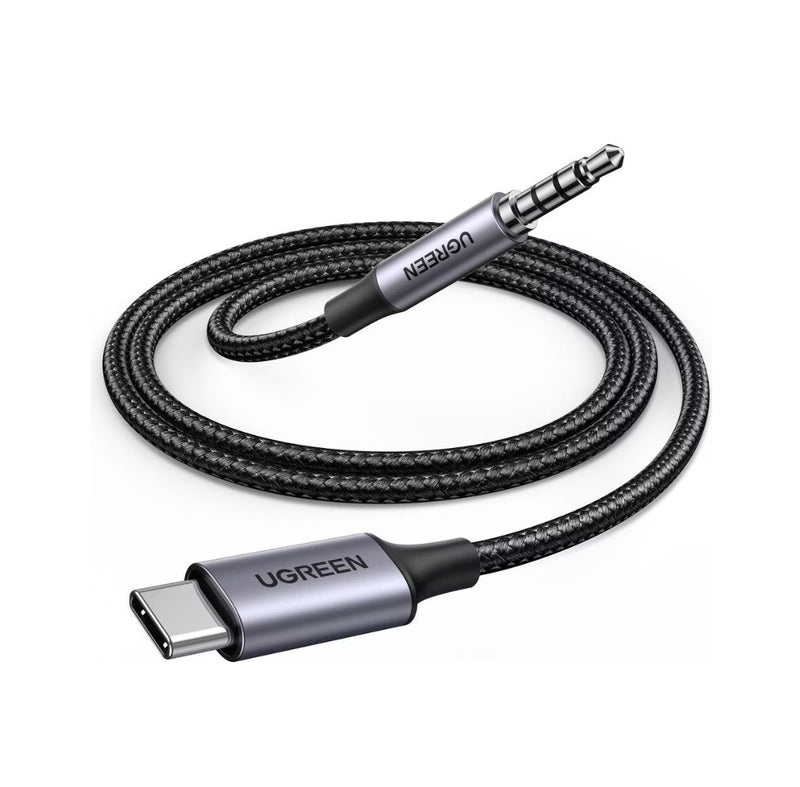 UGREEN USB-C auf 3,5mm Audiokabel 1m – Schwarz