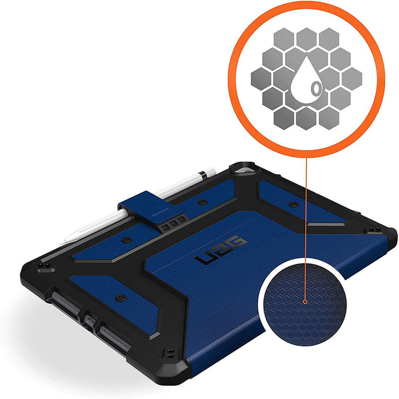 UAG Metropolis Hülle für iPad 2019 (7. Generation) / iPad 2021 (9. Generation) / iPad 2020 (8. Generation) - Blau