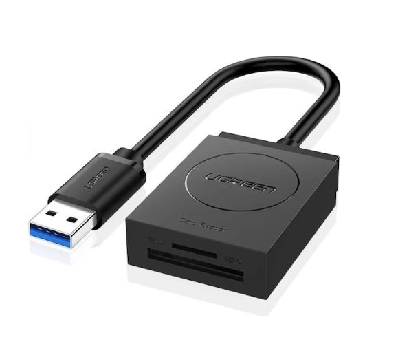 UGREEN 2-in-1 USB 3.0 A Kartenleser – 15 cm ohne OTG