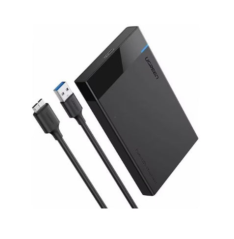 UGREEN USB 3.0-zu-2,5-SATA-Festplattentreibergehäuse mit Micro-USB3.0-zu-USB-A-Kabel / 5 Gbit/s