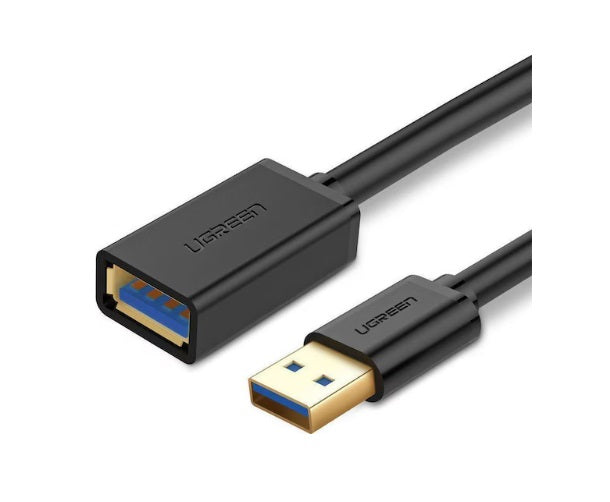 UGREEN USB 3.0-Verlängerungssteckerkabel 3 m – Schwarz