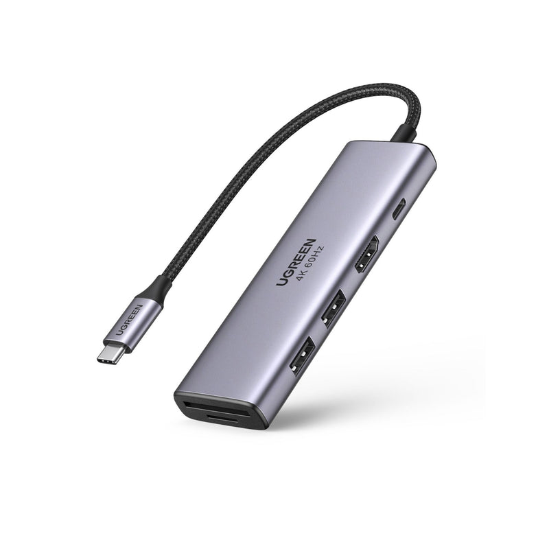 UGREEN USB-C-Multifunktionsadapter – Grau