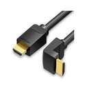 Vention 2m HDMI 2.0 Kabel mit rechtem Winkel – Schwarz