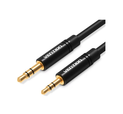 Vention 0,5m 3,5mm zu 2,5mm Audiokabel – Schwarz