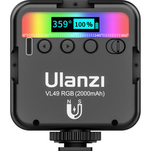 Ulanzi VL49 RGB Multicolor LED-Videolampe