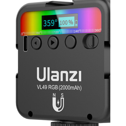 Ulanzi VL49 RGB Multicolor LED-Videolampe