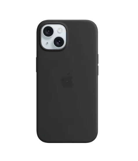 iPhone 15 Apple Silikon Case mit MagSafe MT0J3ZM/A - Schwarz