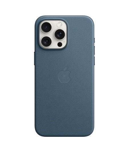Apple FineWove Hülle für MagSafe für Apple iPhone 15 Pro Max – Pazifikblau
