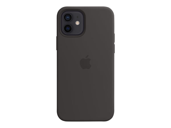 iPhone 12/12 Pro Apple Silikonhülle mit MagSafe MHL73ZM/A – Schwarz