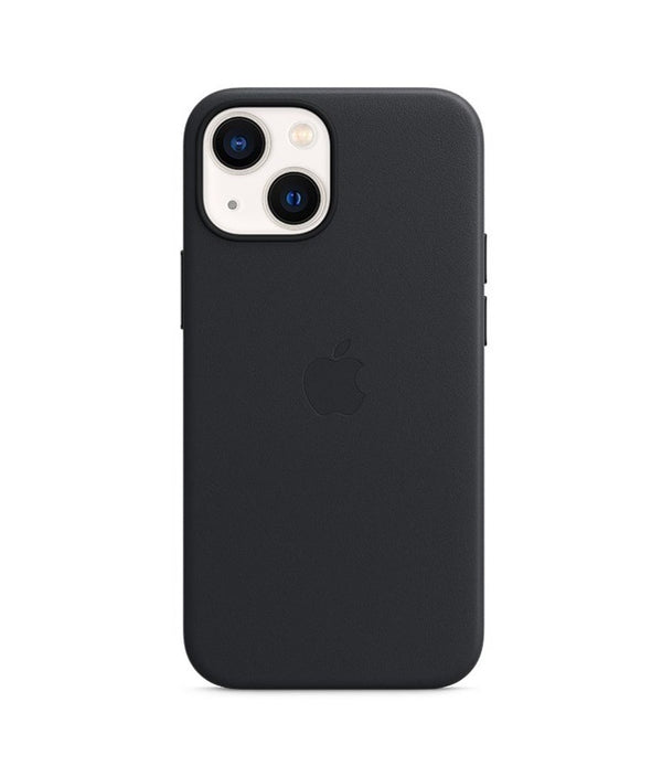 iPhone 13 Apple Lederhülle mit MagSafe MM183ZM/A – Mitternachtsschwarz