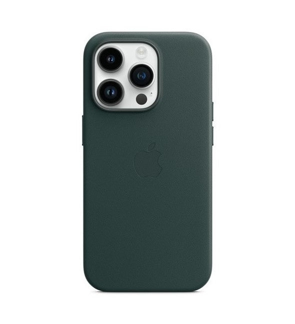 iPhone 14 Pro Apple Lederhülle mit MagSafe MPPH3ZM/A – Waldgrün