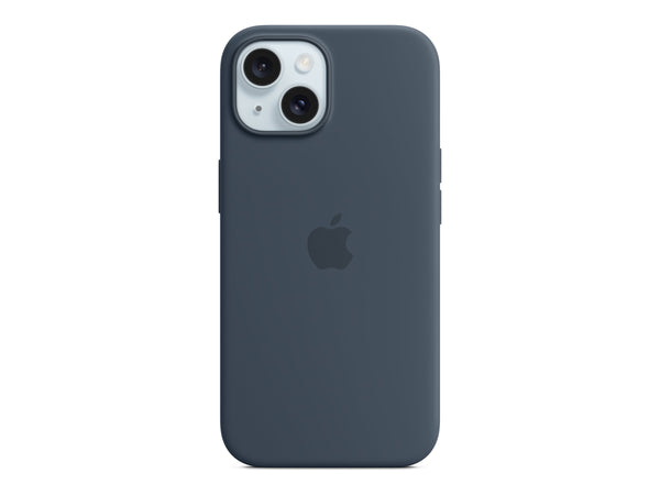 iPhone 15 Apple Silikonhülle mit MagSafe MT0N3ZM/A – Sturmblau