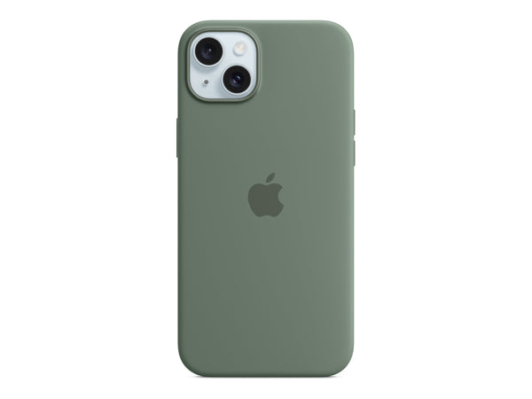 iPhone 15 Plus Apple Silikonhülle mit MagSafe MT183ZM/A – Zypresse