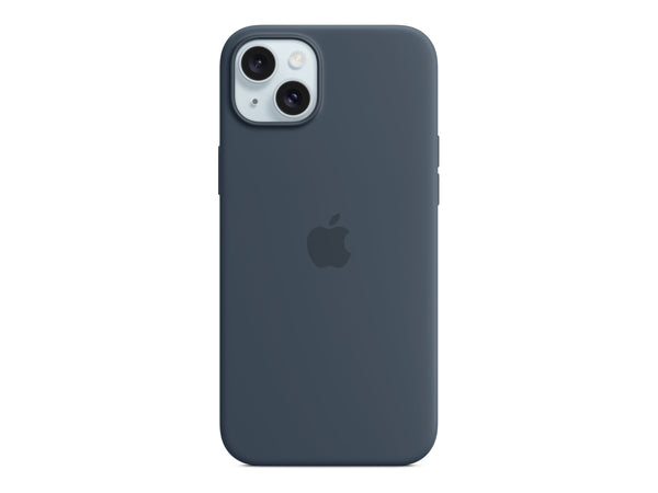 iPhone 15 Plus Apple Silikonhülle mit MagSafe MT123ZM/A – Sturmblau