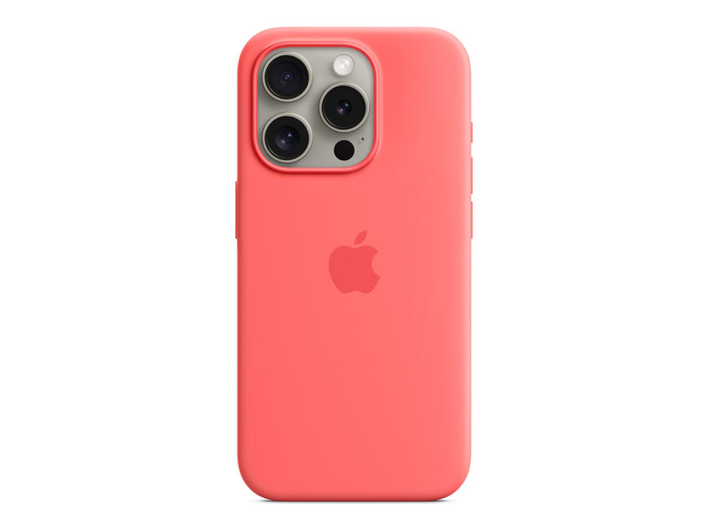 iPhone 15 Pro Apple Silikonhülle mit MagSafe MT1G3ZM/A – Guave