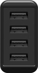 Goobay 4-Port-USB-A-Ladegerät 30 W – Schwarz