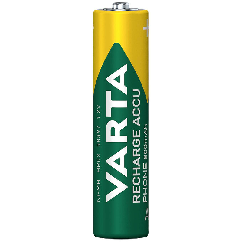 VARTA Recharge ACCU Phone AAA 800mAh - (2 Stück)