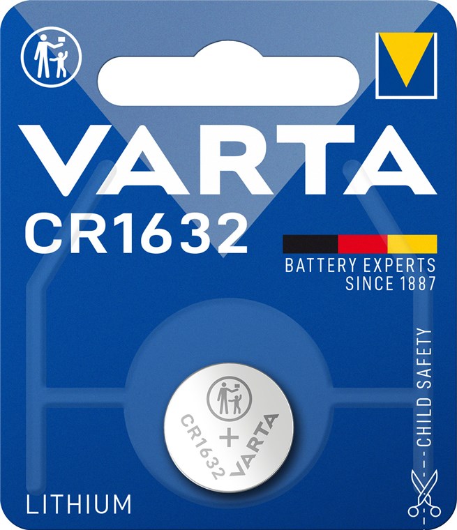 VARTA Lithium Münze CR1632 - (1 Stück)