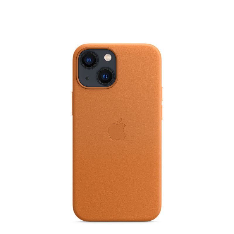 Apple Lederhülle für MagSafe für Apple iPhone 13 Mini – Goldbraun