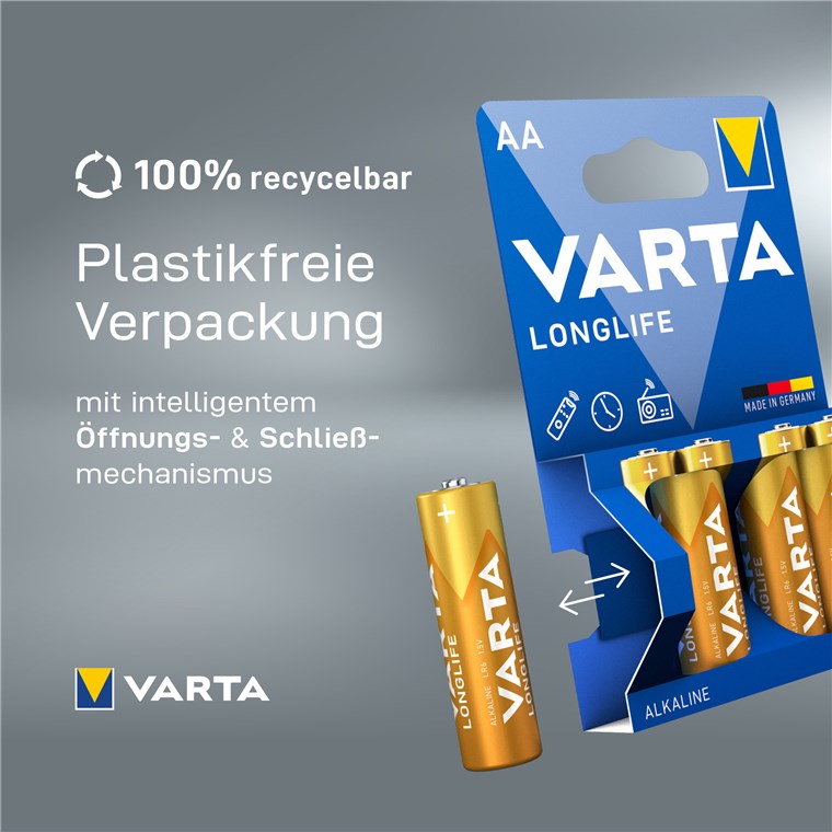 VARTA Longlife AA - (4 Stück)