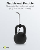 Goobay USB-C auf USB-C Kabel, 1m, USB 2.0 - Schwarz