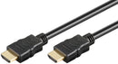 Goobay High-Speed-HDMI-Kabel mit Ethernet, 5m - Schwarz