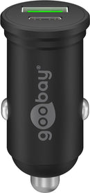 Goobay Dual-USB-Auto-Schnellladegerät USB-C PD 45 W – Schwarz