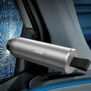 Baseus 2in1 Sicherheitshammer für Fenster + Messer zum Schneiden von Gürteln – Silber