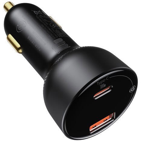 Baseus Enjoy Car Drahtloser MP3-Ladegerät (Wireless 5.0+5V/3.4A) - Schwarz (CCLH-01)