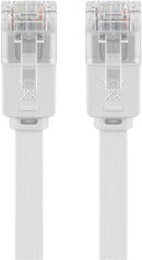 Goobay Netzwerkkabel U/UTP CAT6, 2m - Weiß