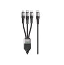 Duzzona 3-in-1 USB-Ladekabel (1,30 m) – Universelles & zuverlässiges Laden