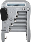 Goobay Universeller Batterietester mit LCD-Anzeige - Silber