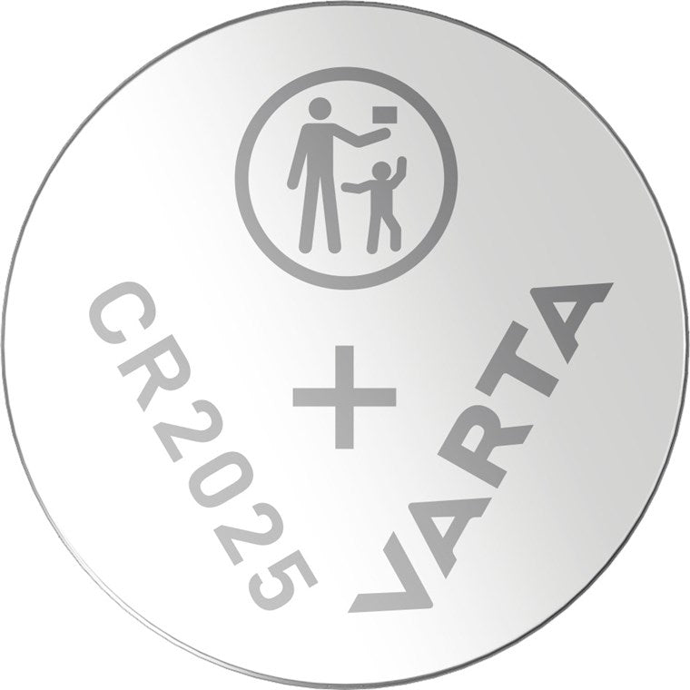 VARTA Lithium Münze CR2025 - (5 Stück)