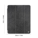 Dux Ducis Unid Schutzhülle für iPad Air 13 2024 (M2) - Schwarz