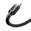 Baseus Cafule Kabel USB für Typ-C 2A 2m Grau+Schwarz