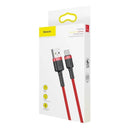 Baseus Kabel USB für Typ-C 3A 0,5 m Rot+Rot