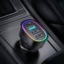 45W 4-Port-Autoladegerät - Schwarz (JR-CL09)