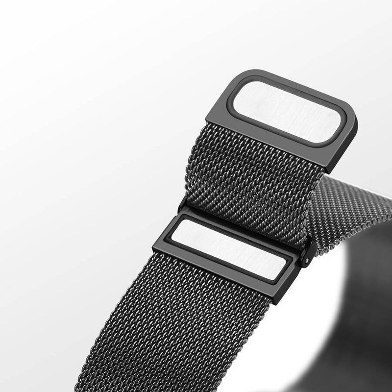 Dux Ducis-Armband (Milanese-Serie) für Samsung Watch 20 mm – Schwarz