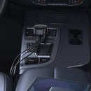 Baseus Enjoyment Pro Autoladegerät C+Einziehbares C & iP Kabel 60W Cluster - Schwarz (C00057802111-00)