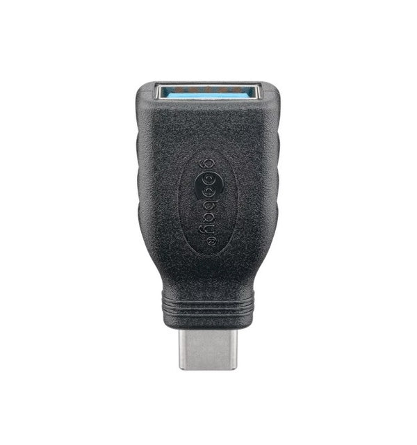Goobay USB-C-auf-USB-A-Adapter USB 3.0 – Schwarz