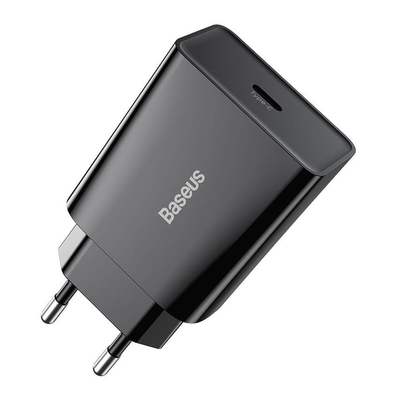 Baseus Speed Mini Quick Charger 1C 20W EU Schwarz (CCFS-SN01)