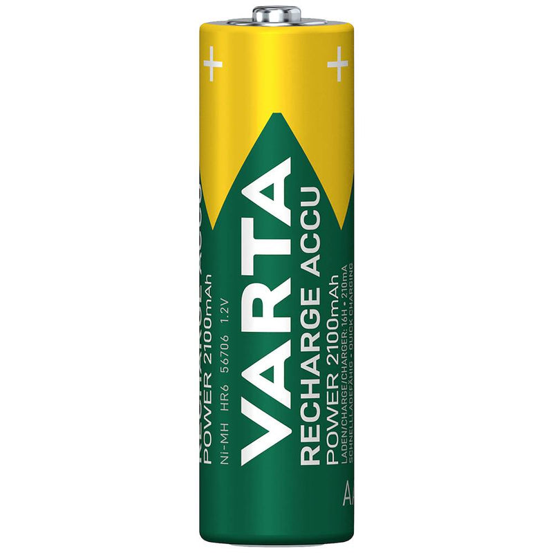 VARTA Recharge ACCU Power AA 2100mAh - (4 Stück)