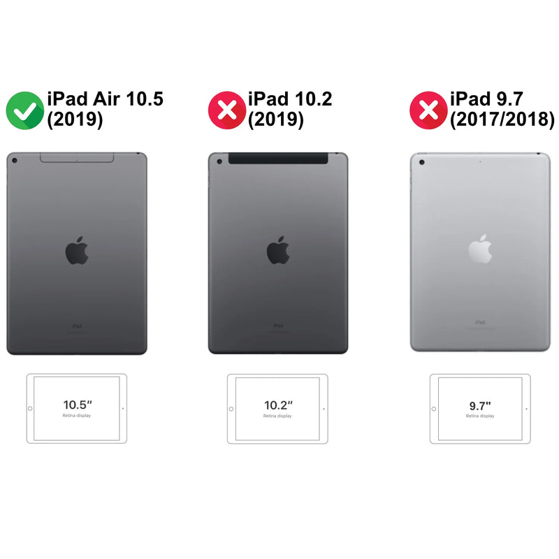 Dux Ducis Domo Serie für iPad Pro 10.5 2017 (1. Gen) - Schwarz